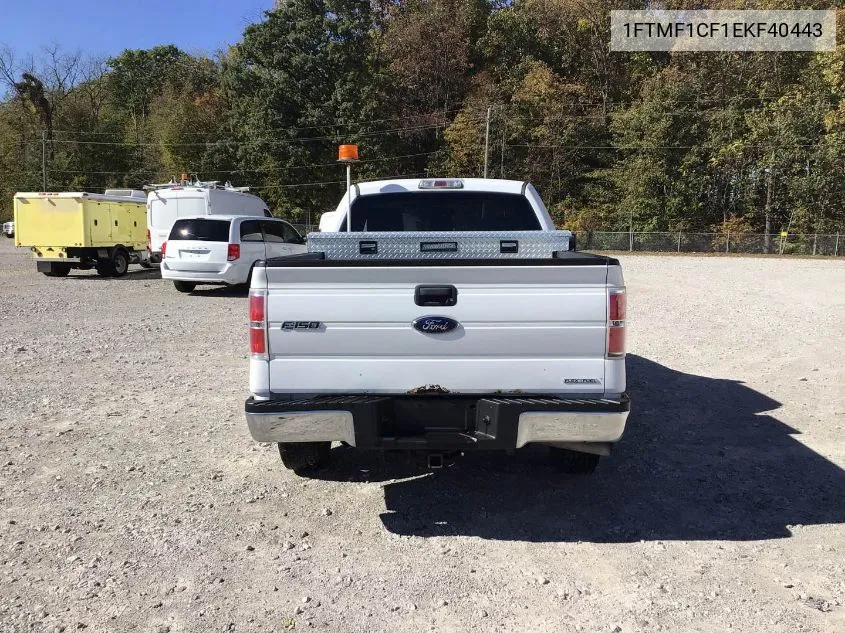 1FTMF1CF1EKF40443 2014 Ford F-150 Xlt