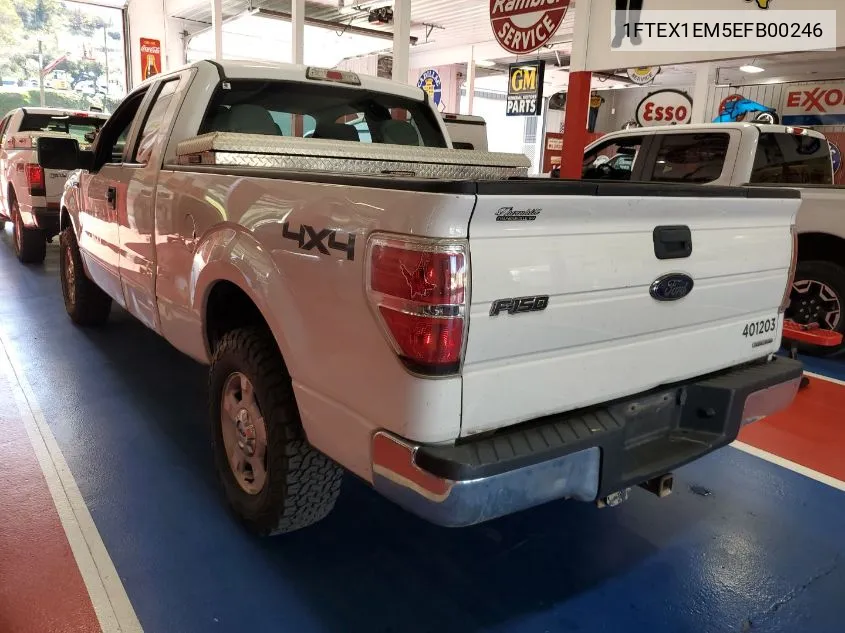 1FTEX1EM5EFB00246 2014 Ford F150 Super Cab