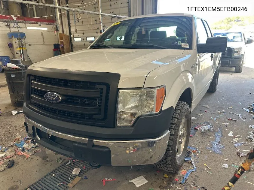 1FTEX1EM5EFB00246 2014 Ford F150 Super Cab