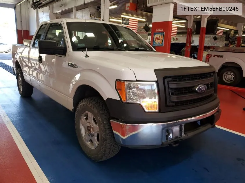 1FTEX1EM5EFB00246 2014 Ford F150 Super Cab