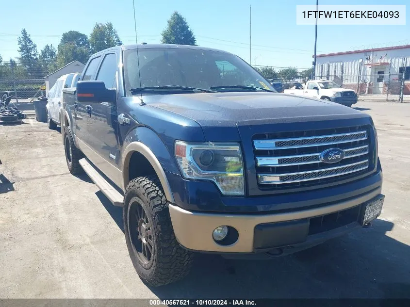 1FTFW1ET6EKE04093 2014 Ford F-150 King Ranch