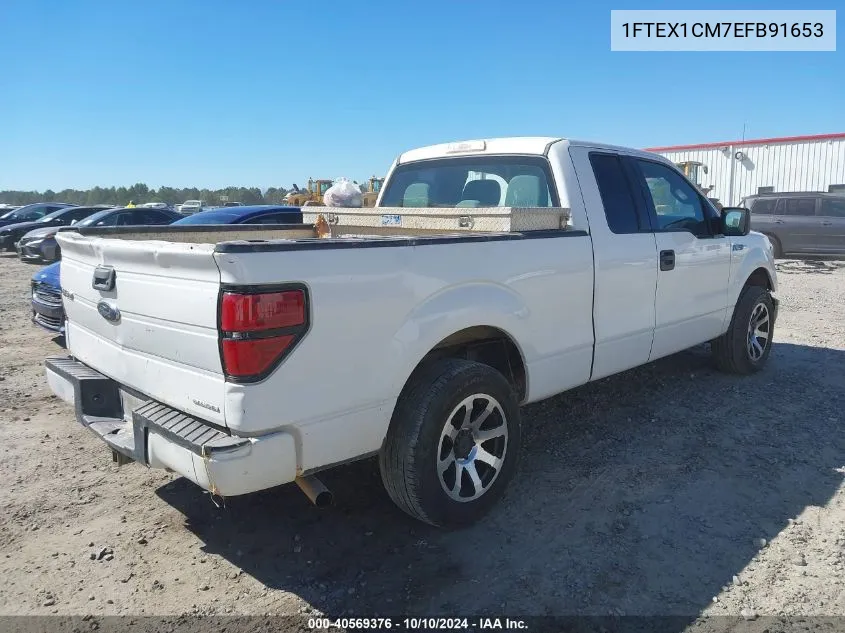 1FTEX1CM7EFB91653 2014 Ford F-150 Stx