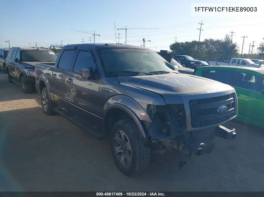 1FTFW1CF1EKE89003 2014 Ford F-150 Fx2