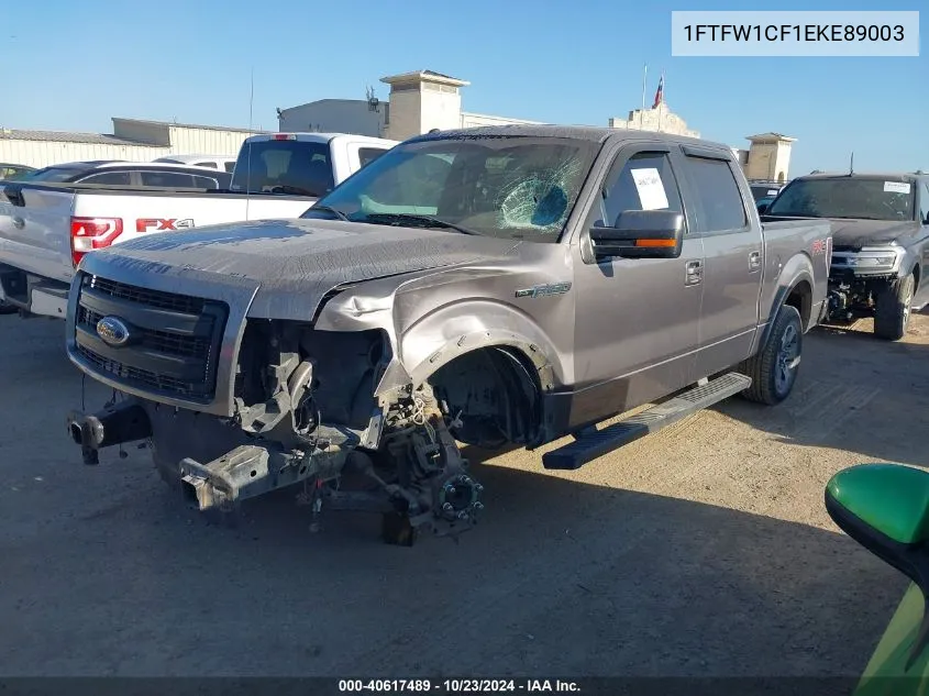 1FTFW1CF1EKE89003 2014 Ford F-150 Fx2