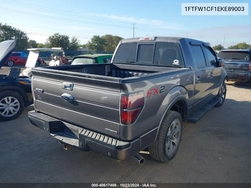 1FTFW1CF1EKE89003 2014 Ford F-150 Fx2