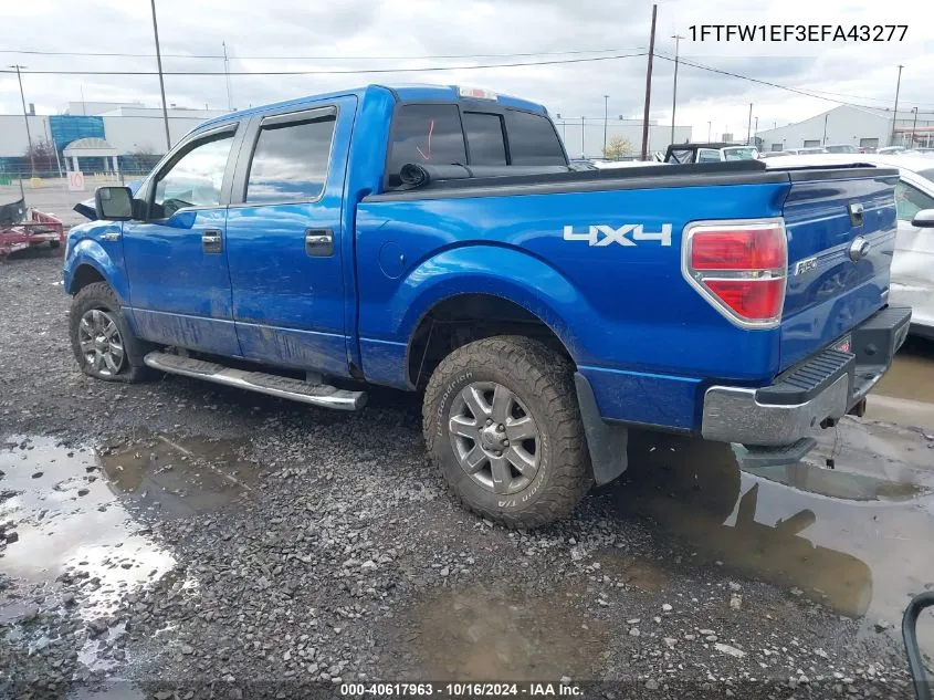 1FTFW1EF3EFA43277 2014 Ford F-150 Xlt