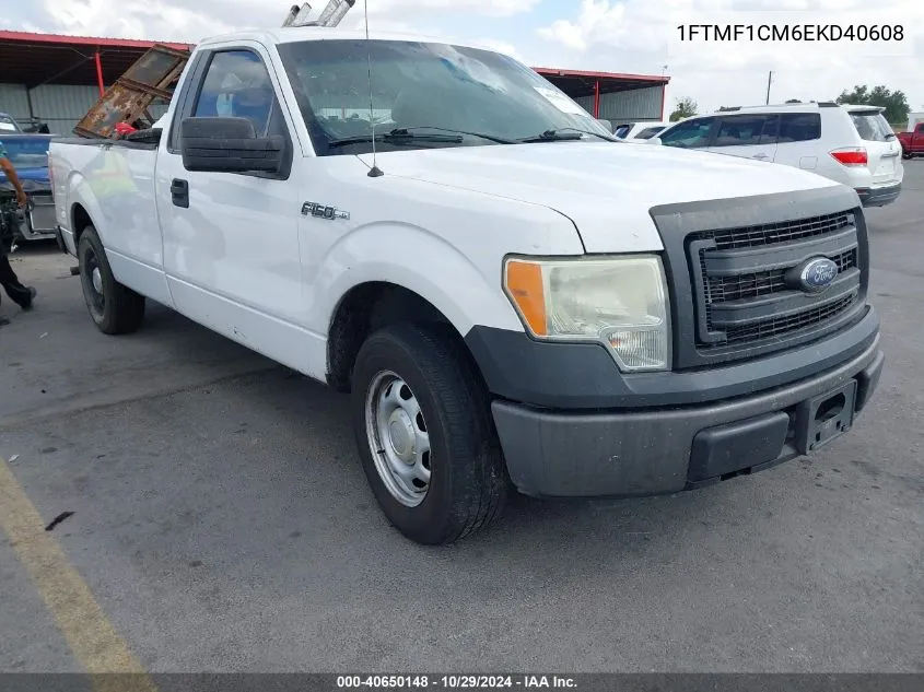 1FTMF1CM6EKD40608 2014 Ford F-150 Xl