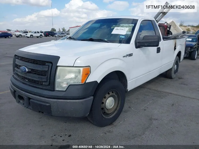 1FTMF1CM6EKD40608 2014 Ford F-150 Xl