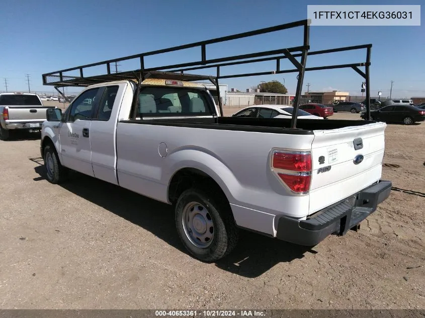 2014 Ford F-150 Xl VIN: 1FTFX1CT4EKG36031 Lot: 40653361