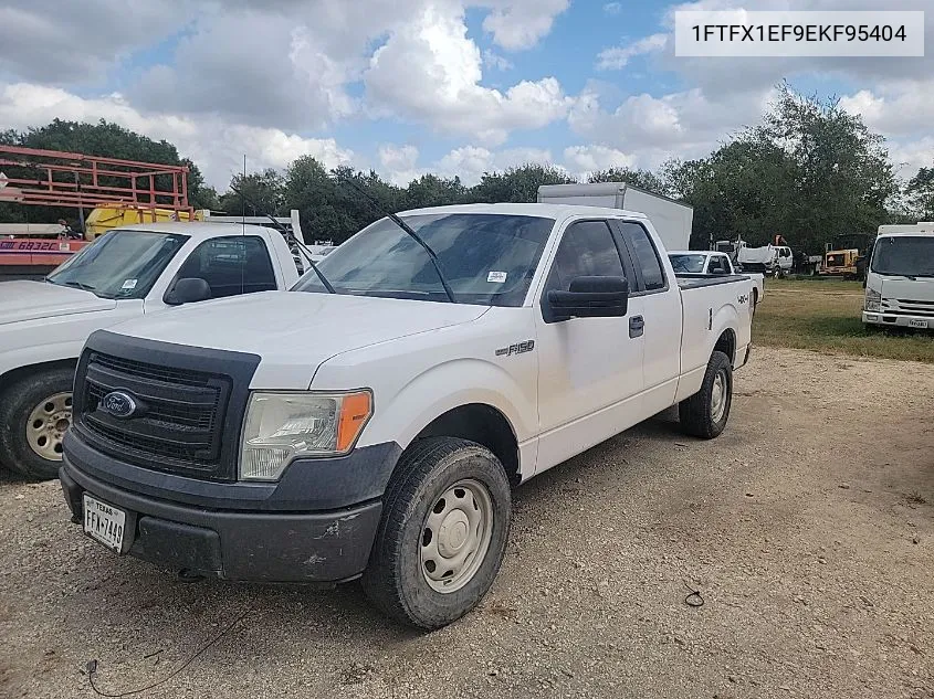 2014 Ford F150 Super Cab VIN: 1FTFX1EF9EKF95404 Lot: 40751535