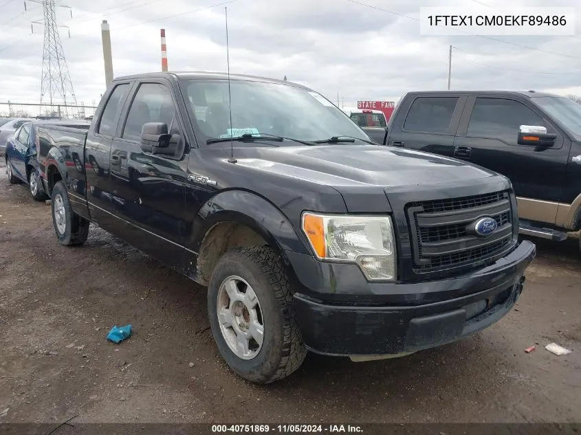 2014 Ford F-150 Stx VIN: 1FTEX1CM0EKF89486 Lot: 40751869