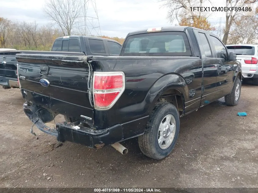 1FTEX1CM0EKF89486 2014 Ford F-150 Stx