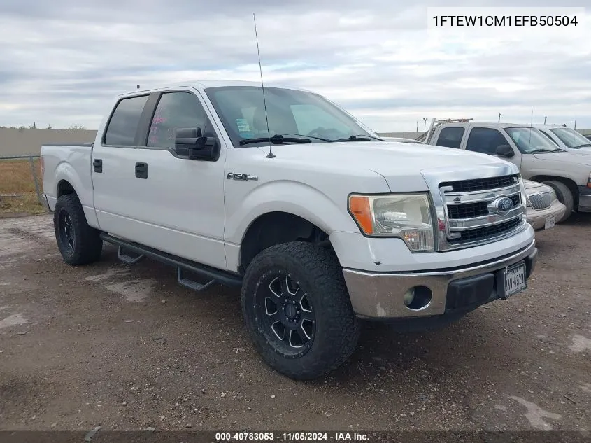 2014 Ford F-150 Xlt VIN: 1FTEW1CM1EFB50504 Lot: 40783053