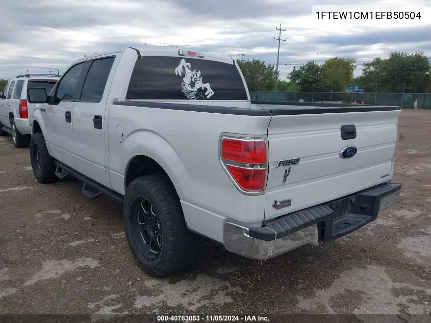 2014 Ford F-150 Xlt VIN: 1FTEW1CM1EFB50504 Lot: 40783053