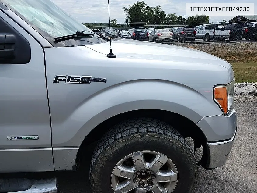 2014 Ford F150 Super Cab VIN: 1FTFX1ETXEFB49230 Lot: 40895513