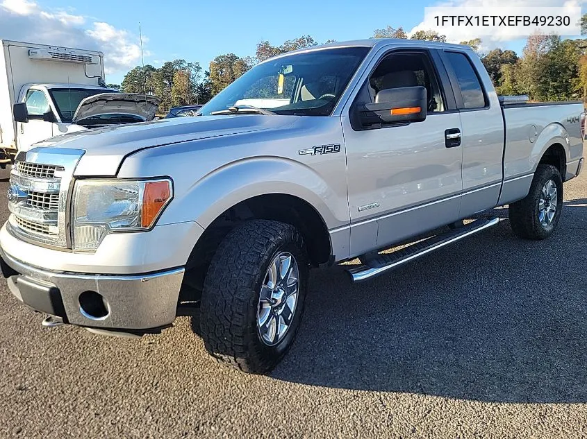 2014 Ford F150 Super Cab VIN: 1FTFX1ETXEFB49230 Lot: 40895513