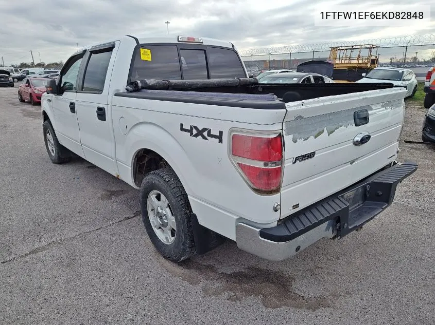 2014 Ford F-150 Xlt VIN: 1FTFW1EF6EKD82848 Lot: 40897094