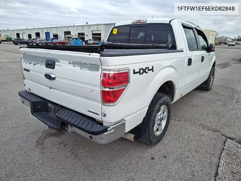 2014 Ford F-150 Xlt VIN: 1FTFW1EF6EKD82848 Lot: 40897094