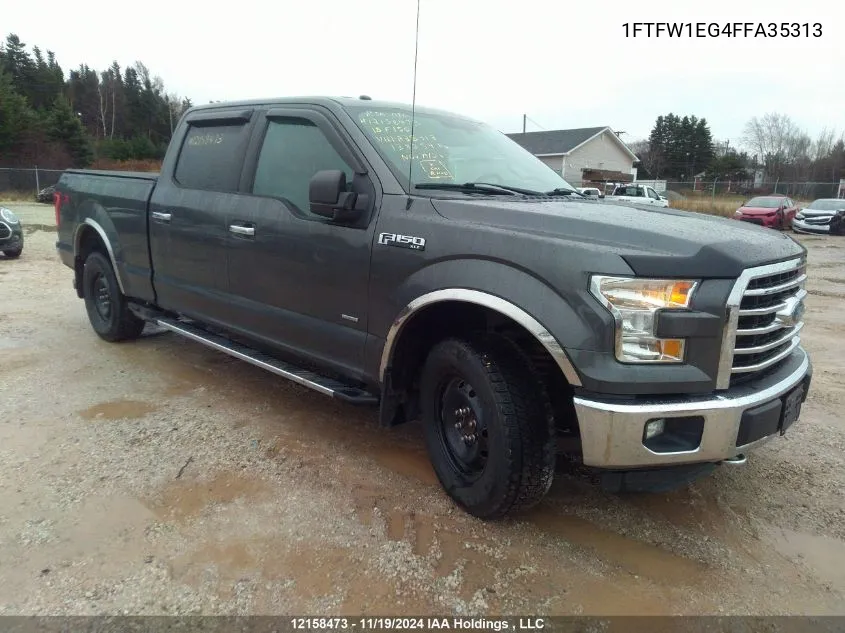 2015 Ford F150 Supercrew VIN: 1FTFW1EG4FFA35313 Lot: 12158473