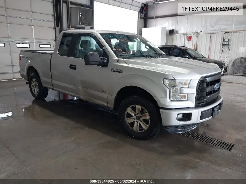 2015 Ford F-150 Xl VIN: 1FTEX1CP4FKE29445 Lot: 39344025