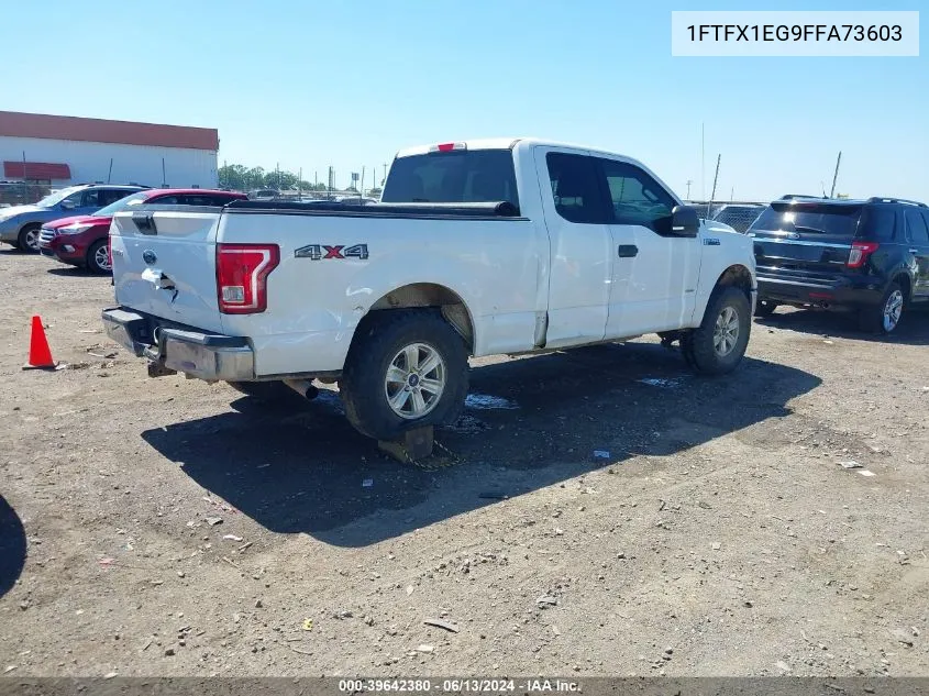 2015 Ford F-150 Xlt VIN: 1FTFX1EG9FFA73603 Lot: 39642380