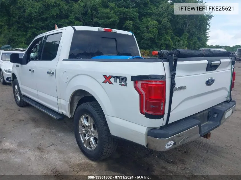 2015 Ford F-150 Xlt VIN: 1FTEW1EF1FKE25621 Lot: 39951602