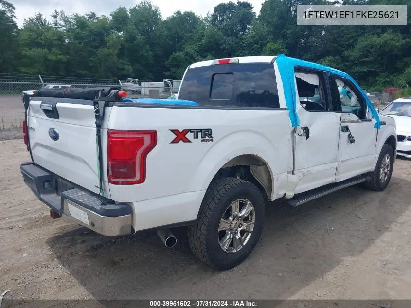 2015 Ford F-150 Xlt VIN: 1FTEW1EF1FKE25621 Lot: 39951602