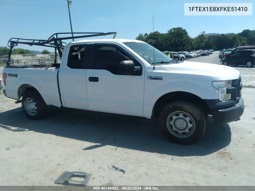 1FTEX1E8XFKE51410 2015 Ford F150 Super Cab