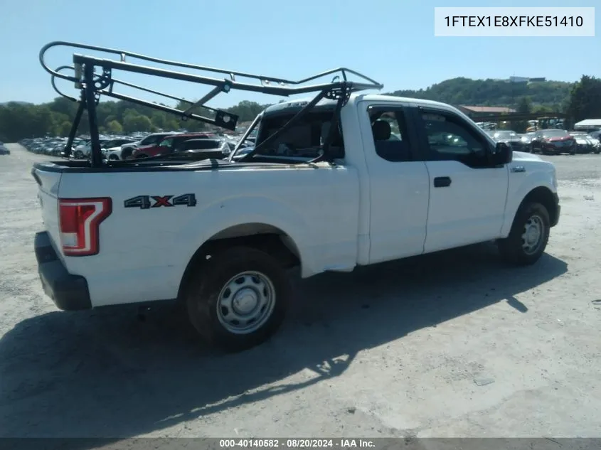 1FTEX1E8XFKE51410 2015 Ford F150 Super Cab