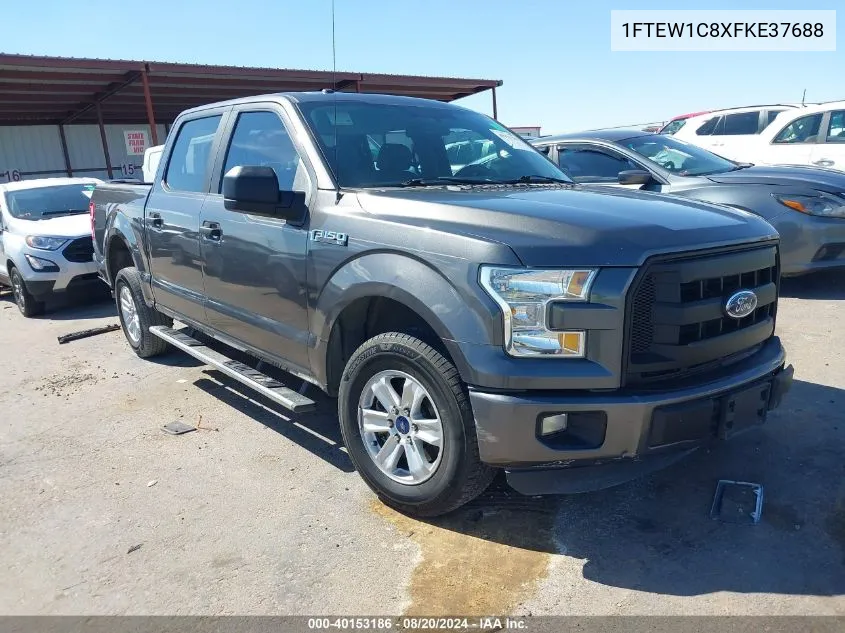 1FTEW1C8XFKE37688 2015 Ford F150 Supercrew