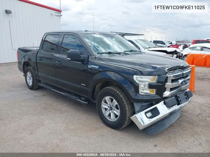 1FTEW1CG9FKE11025 2015 Ford F-150 Xlt