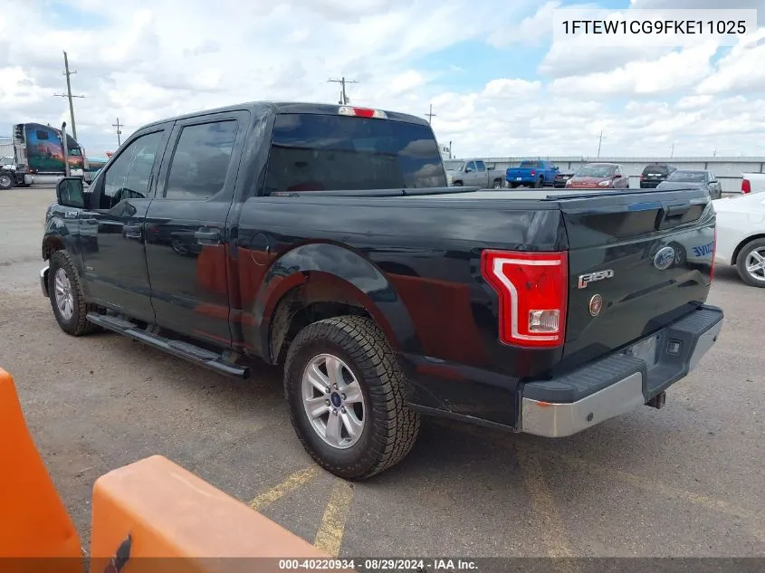 2015 Ford F-150 Xlt VIN: 1FTEW1CG9FKE11025 Lot: 40220934