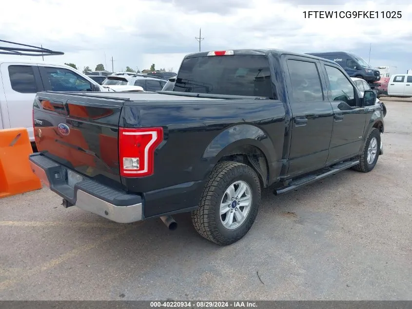 2015 Ford F-150 Xlt VIN: 1FTEW1CG9FKE11025 Lot: 40220934