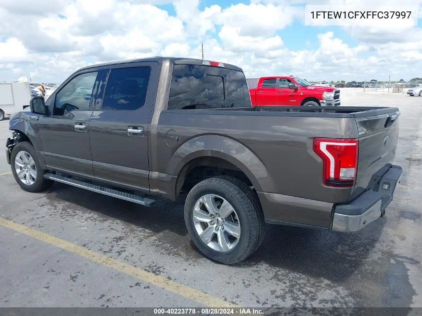 2015 Ford F-150 Xlt VIN: 1FTEW1CFXFFC37997 Lot: 40223778