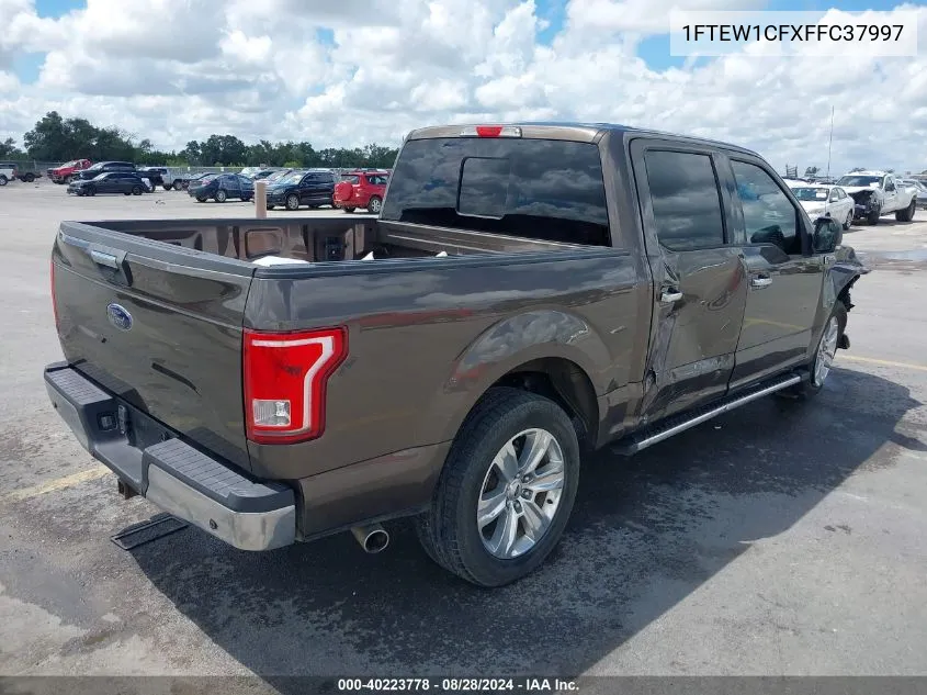 2015 Ford F-150 Xlt VIN: 1FTEW1CFXFFC37997 Lot: 40223778