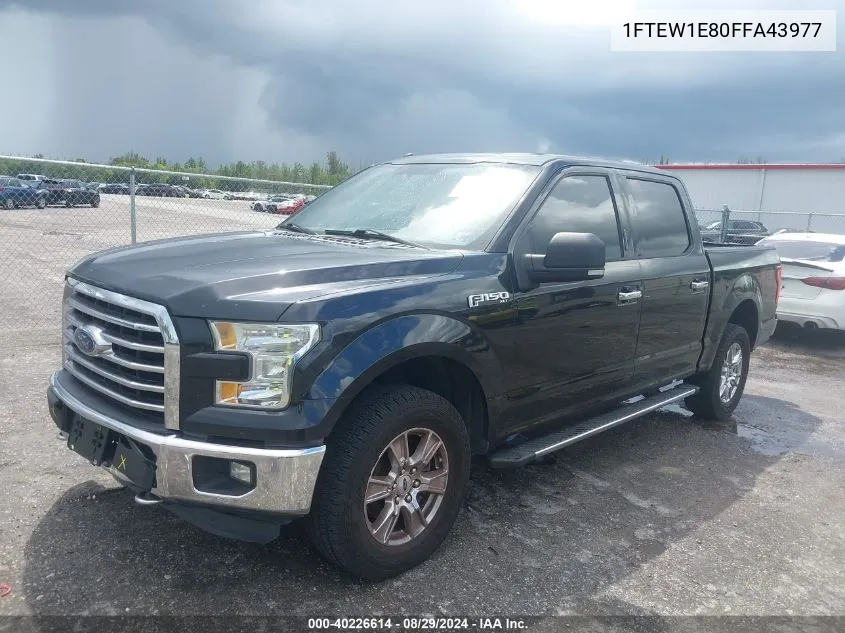 1FTEW1E80FFA43977 2015 Ford F-150 Xlt