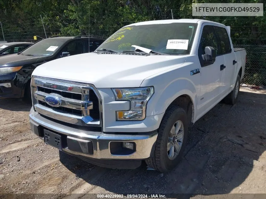 1FTEW1CG0FKD49529 2015 Ford F-150 Supercrew