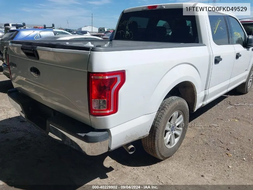 1FTEW1CG0FKD49529 2015 Ford F-150 Supercrew