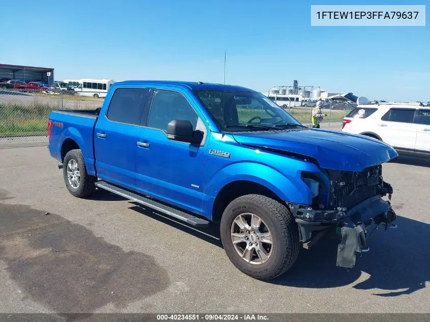 1FTEW1EP3FFA79637 2015 Ford F-150 Supercrew