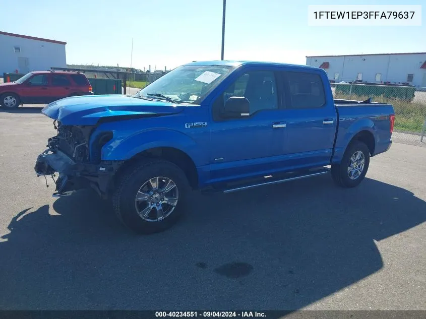 1FTEW1EP3FFA79637 2015 Ford F-150 Supercrew