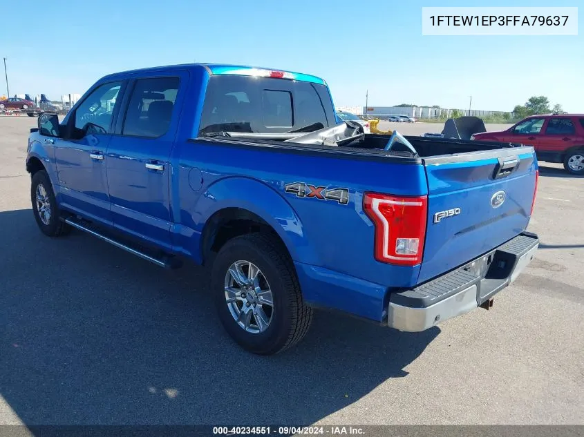 1FTEW1EP3FFA79637 2015 Ford F-150 Supercrew