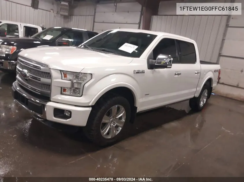 1FTEW1EG0FFC61845 2015 Ford F-150 Platinum