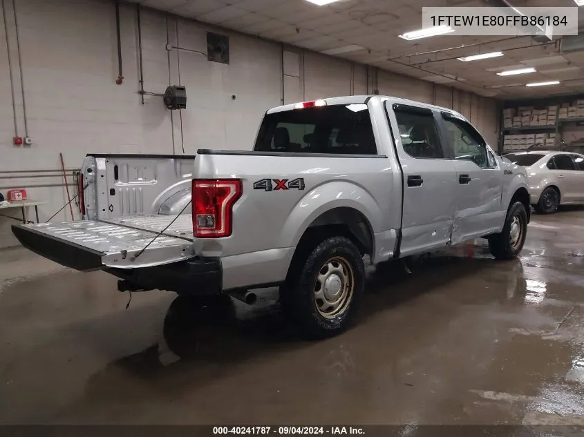 1FTEW1E80FFB86184 2015 Ford F-150 Xl