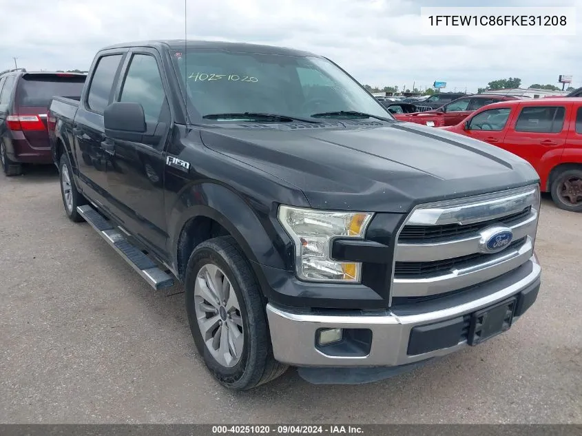 2015 Ford F-150 Xl VIN: 1FTEW1C86FKE31208 Lot: 40251020