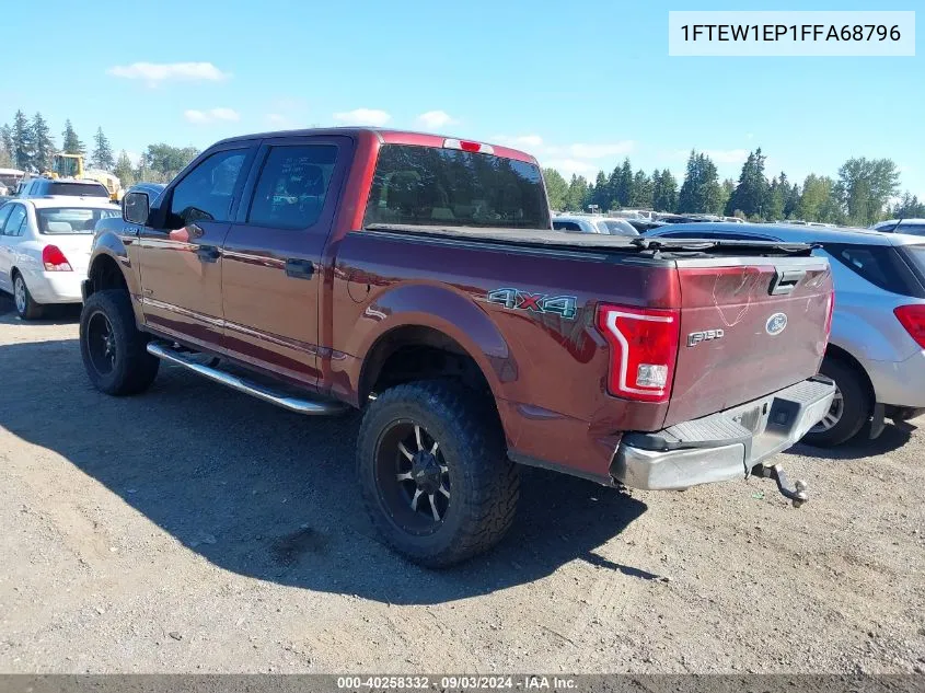 1FTEW1EP1FFA68796 2015 Ford F-150 Xlt