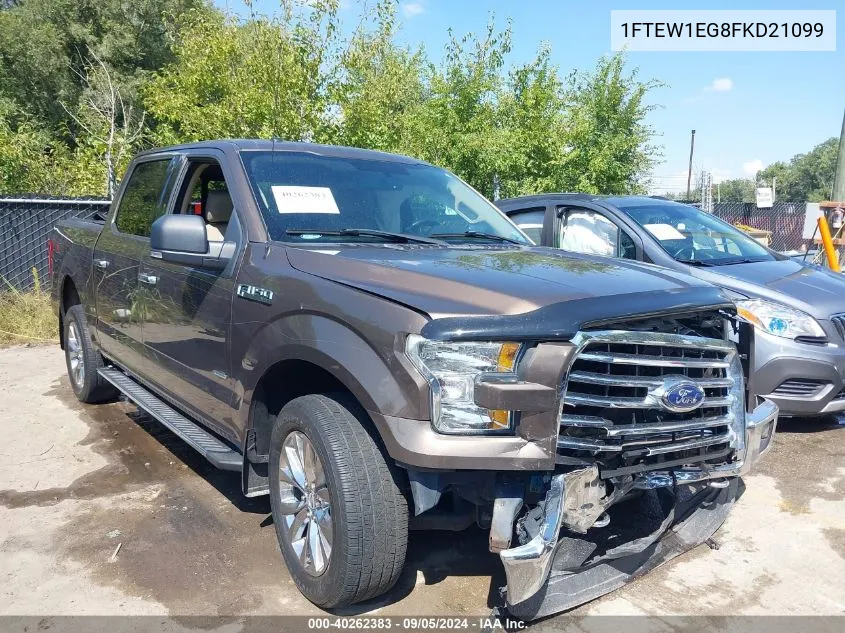 1FTEW1EG8FKD21099 2015 Ford F-150 Xlt