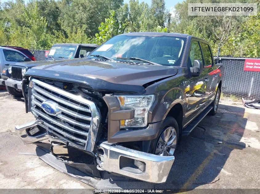 1FTEW1EG8FKD21099 2015 Ford F-150 Xlt