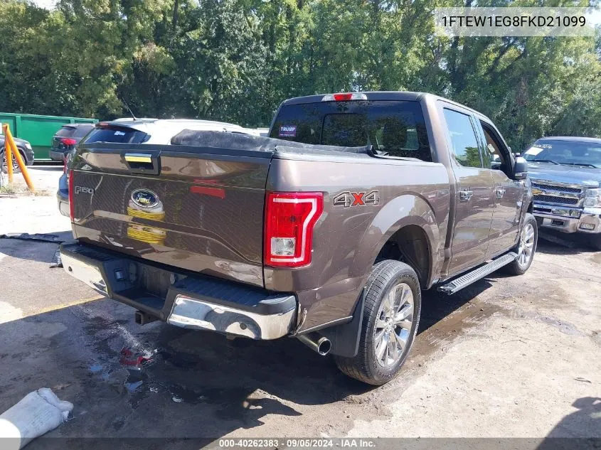 1FTEW1EG8FKD21099 2015 Ford F-150 Xlt