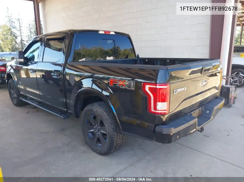 1FTEW1EP1FFB92678 2015 Ford F-150 Xlt