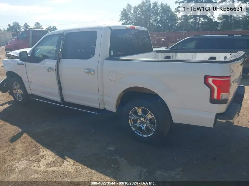 1FTEW1CP0FKE56631 2015 Ford F-150 Xlt